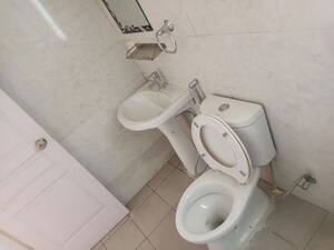 Bathroom in 2.5 BHK Apartment at JM Florance, Tech Zone 4 Greater Noida – for Rent