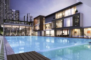 Swimming Pool in 4 BHK Apartment at Godrej Meridien, Sector 106 – for Sale
