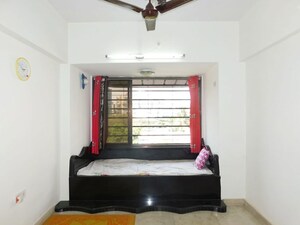 Living Room in 1 BHK Apartment at Balambika Co op Housing Society Limited, Chembur – for Rent