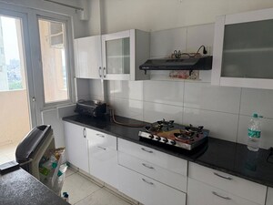 Kitchen in 3 BHK Apartment at Motia Citi Royal Business Park, Ambala Highway – for Rent