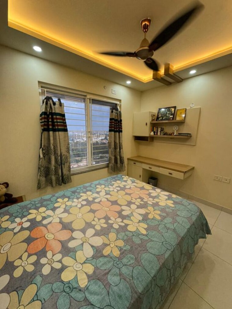 Bedroom, puravankara-palm-beach 2 Bedroom 1100 Sq.Ft. Apartment In Hennur Bangalore 10419347