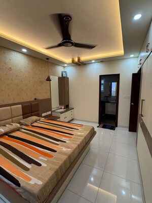 Bedroom in 2 BHK Apartment at Puravankara Palm Beach, Hennur – for Rent