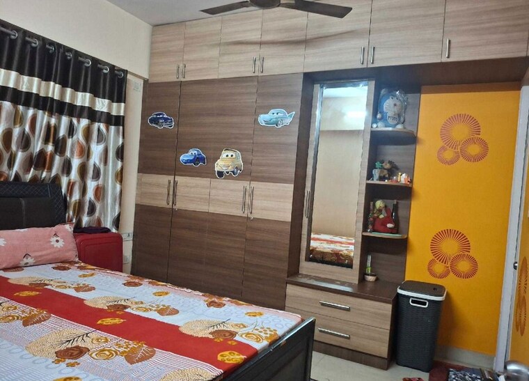 Bedroom, confident-atik 2 Bedroom 950 Sq.Ft. Apartment In Sarjapur Road Bangalore 10419344