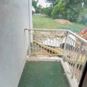 Balcony in 3 BHK Apartment at Adore Samriddhi, Sector 89 – for Sale