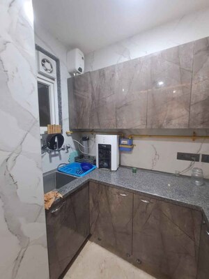 Kitchen in 2 BHK Builder Floor at Malviya Nagar – for Rent
