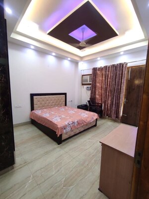 Bedroom in 3 BHK Builder Floor at Sushant Lok Iii – for Rent