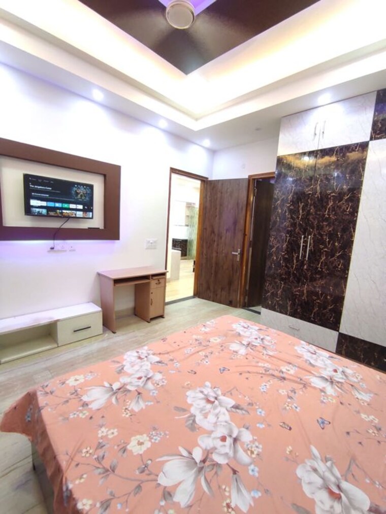 Bedroom, sushant lok iii 3 Bedroom 1258 Sq.Ft. Builder Floor In Sushant Lok Iii Gurgaon 10419392