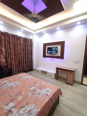 Bedroom in 3 BHK Builder Floor at Sushant Lok Iii – for Rent