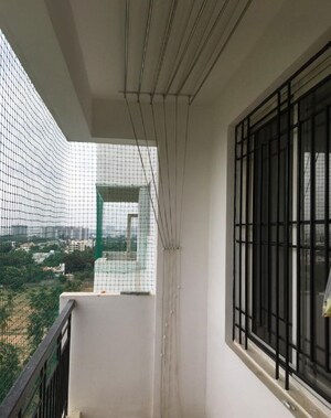 Balcony in 3 BHK Apartment at Gopalan Atlantis, Whitefield – for Rent