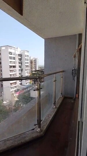 Balcony in 2 BHK Apartment at Satyam Empress, Kharghar – for Rent