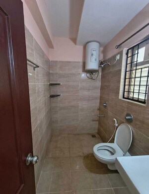 Bathroom in 2 BHK Apartment at SJR Primecorp Hamilton Homes, Aavalahalli – for Rent
