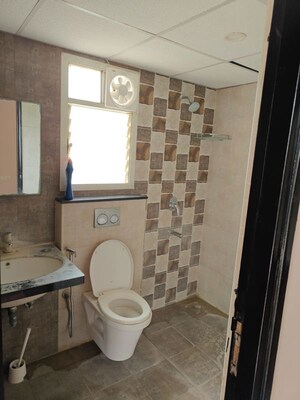 Bathroom in 3 BHK Apartment at Sumadhura Shikharam Bangalore, Whitefield – for Rent
