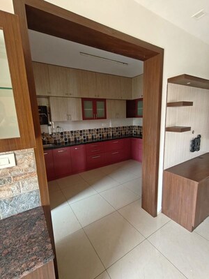 Kitchen in 3 BHK Apartment at Sumadhura Shikharam Bangalore, Whitefield – for Rent