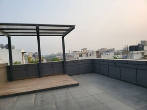Balcony in 3 BHK Builder Floor at Greater Kailash I – for Rent