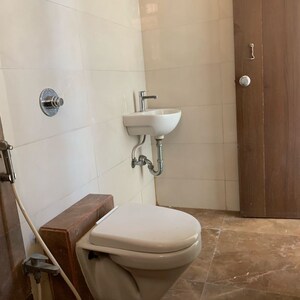 Bathroom in 2 BHK Apartment at DLH Kesley, Saibaba Nagar – for Rent
