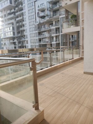 Balcony in 4 BHK Apartment at M3M Golf Estate, Sector 65 – for Rent