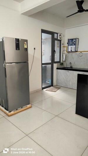 Kitchen in 3 BHK Apartment at Amogha By Adani Realty, Shantigram – for Rent