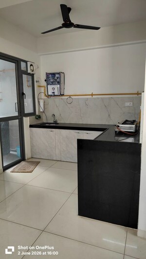 Kitchen in 3 BHK Apartment at Amogha By Adani Realty, Shantigram – for Rent