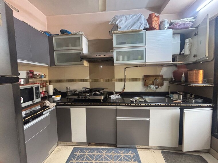 Kitchen, cosmos-regency-kavesar 3 Bedroom 1200 Sq.Ft. Apartment In Kavesar Thane 10419412