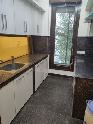 Kitchen in 3 BHK Builder Floor at East Of Kailash – for Rent