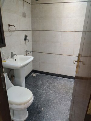 Bathroom in 3 BHK Builder Floor at East Of Kailash – for Rent