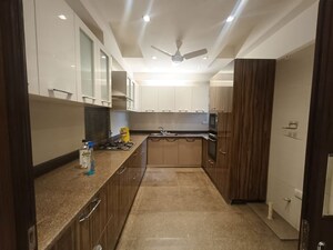 Kitchen in 4 BHK Builder Floor at East Of Kailash – for Rent