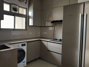 Kitchen in 2 BHK Apartment at One Hiranandani Park, Ghodbunder Road – for Rent