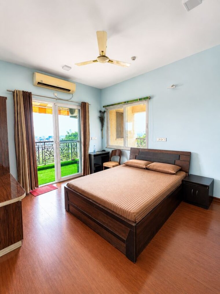 Master Bedroom, k-raheja-vistas-premiere 2 Bedroom 1060 Sq.Ft. Apartment In Mohammadwadi Pune 10419521