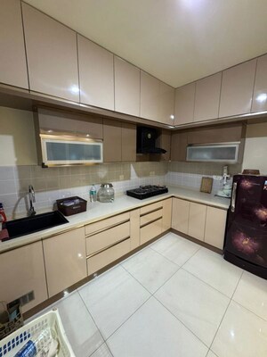 Kitchen in 2 BHK Apartment at Sobha Dream Gardens, Thanisandra Main Road – for Rent