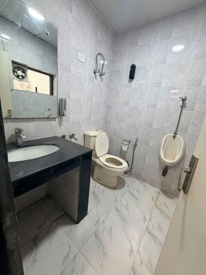Bathroom in  Office Space at Saket – for Rent