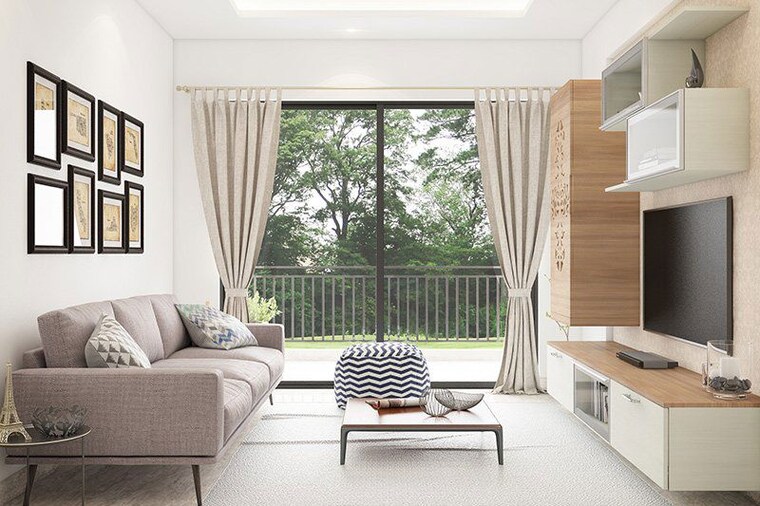 Living Room, skh-echium 2 Bedroom 1100 Sq.Ft. Villa In Whitefield Bangalore 10419596
