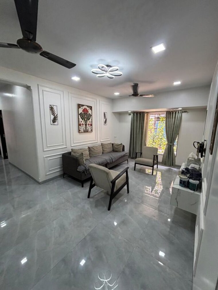 Living Room, swarna-chs 3 Bedroom 1600 Sq.Ft. Apartment In Kharghar Sector 7 Navi Mumbai 10419566