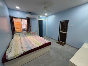 Bedroom in 3 BHK Apartment at Swarna CHS, Kharghar Sector 7 – for Rent