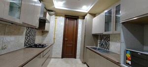 Kitchen in 3 BHK Apartment at Defence Colony – for Rent