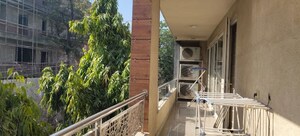 Balcony in 3 BHK Apartment at Defence Colony – for Rent
