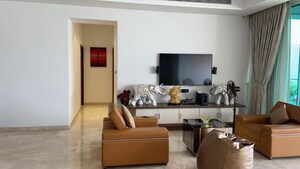 Living Room in 4 BHK Apartment at Colaba – for Sale
