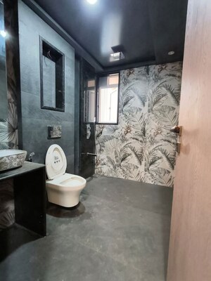 Bathroom in 4 BHK Apartment at Kharghar – for Rent