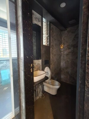 Bathroom in 4 BHK Apartment at Kharghar – for Rent