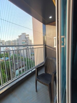 Balcony in 4 BHK Apartment at Kharghar – for Rent