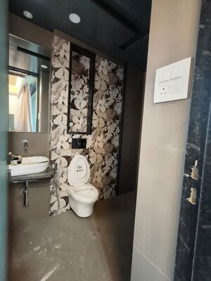 Bathroom in 4 BHK Apartment at Kharghar – for Rent