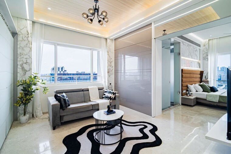 Living Room, lodha-fiorenza 4 Bedroom 2231 Sq.Ft. Apartment In Goregaon East Mumbai 10419682