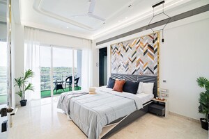 Bedroom in 4 BHK Apartment at Lodha Fiorenza, Goregaon East – for Sale