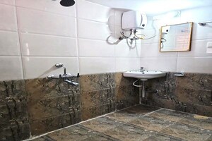 Attached Bathroom in 2 BHK Independent House at Gharkul Society, Wadgaon Sheri – for Rent