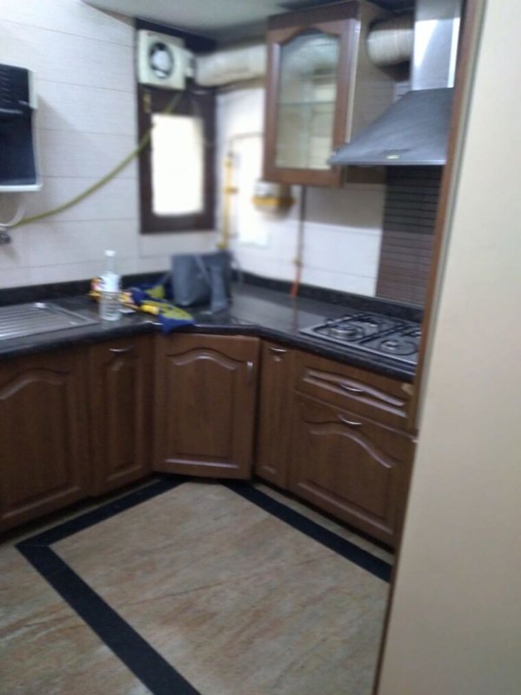 Kitchen, kalkaji 3 Bedroom 1350 Sq.Ft. Builder Floor In Kalkaji Delhi 10419708