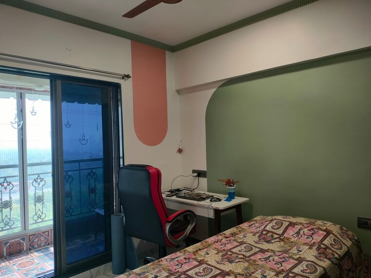 Bedroom, national-sea-queen-paradise 2 Bedroom 1150 Sq.Ft. Apartment In Kharghar Sector 10 Navi Mumbai 10419717