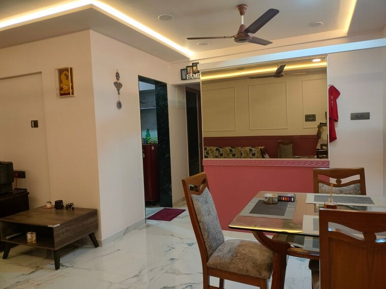 Living Room, national-sea-queen-paradise 2 Bedroom 1150 Sq.Ft. Apartment In Kharghar Sector 10 Navi Mumbai 10419717