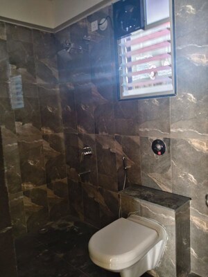 Bathroom in 2 BHK Apartment at Vision Indramegh, Tathawade – for Rent