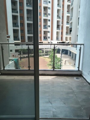 Balcony in 2 BHK Apartment at Vision Indramegh, Tathawade – for Rent