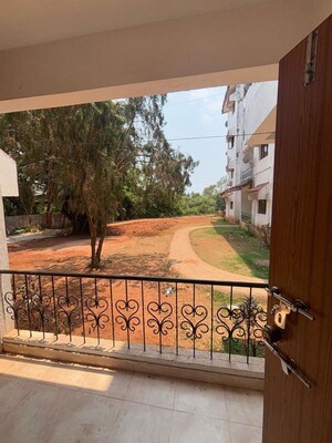Balcony in 1 BHK Apartment at Arpora – for Rent