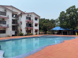 Swimming Pool in 1 BHK Apartment at Arpora – for Rent